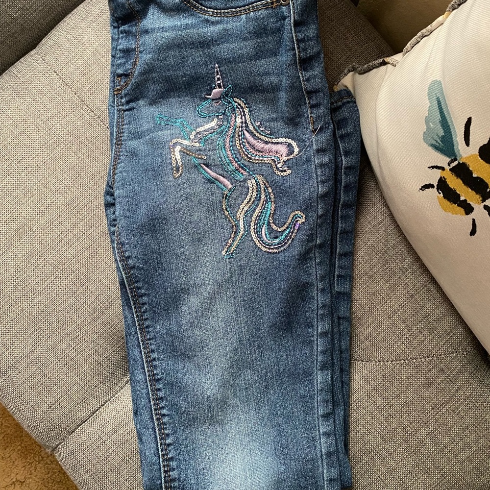 SO unicorn jeggings